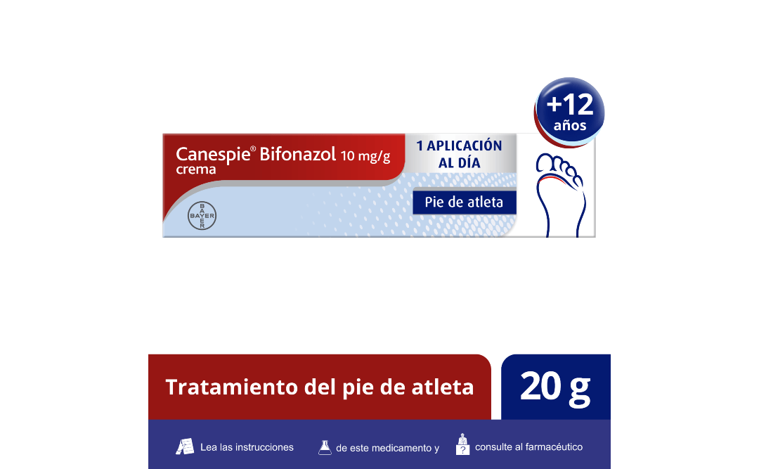 Canespie® Bifonazol 10 miligramos de bifonazol Bayer Te Cuida